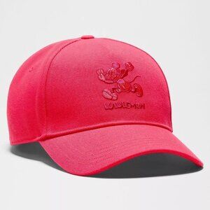 Disney x lululemon Structured Classic Ball Cap, Pink, Adjustable,  NWT, S/M
